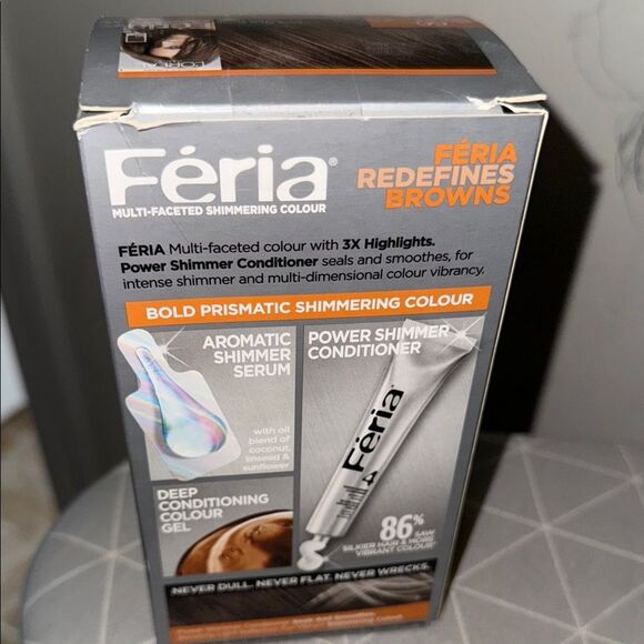 L'Oreal Paris crystal Brown Hair Color, shimmering and deep conditioning NIB - Picture 4 of 7